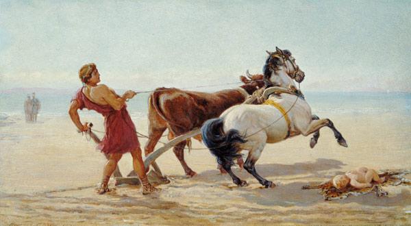 Ulysses Ploughing the Sea Shore 1874