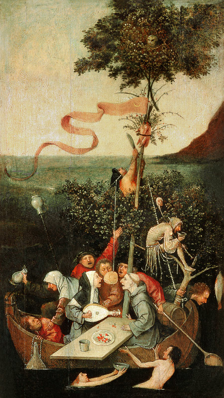 Das Narrenschiff von Hieronymus Bosch