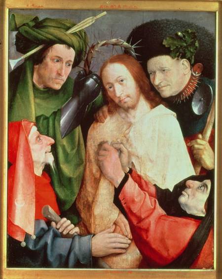 Christ Mocked (The Crowning with Thorns) von Hieronymus Bosch