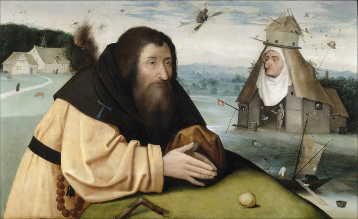 Die Versuchung des heiligen Antonius von Hieronymus Bosch