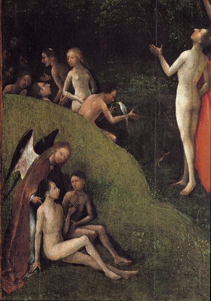 H.Bosch, Das irdische Paradies, Ausschn. von Hieronymus Bosch