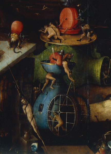 H.Bosch /Last Judgement,Det./c.1485/1505 von Hieronymus Bosch
