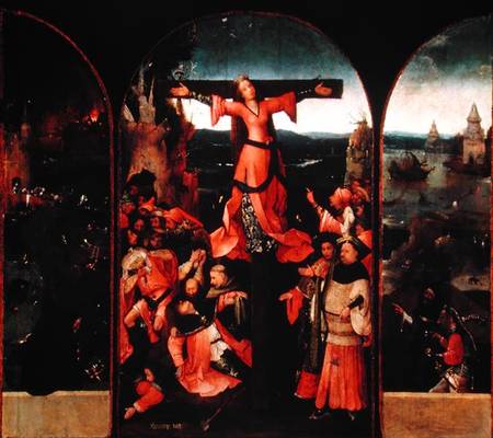 St. Liberata Triptych von Hieronymus Bosch