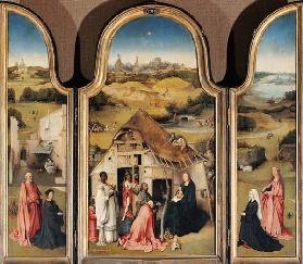 Epiphanie-Triptychon (geöffnet) 1510