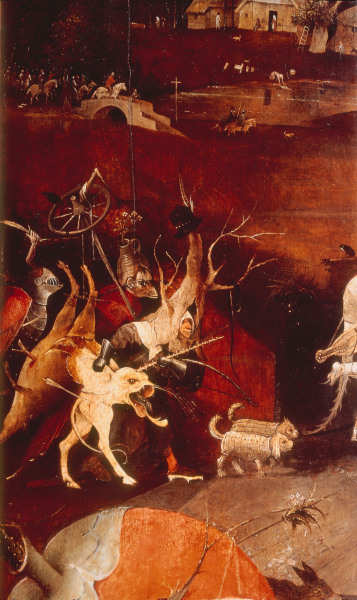 Versuchung des Hl. Antonius von Hieronymus Bosch