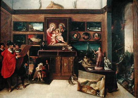 The Amateur's Exhibition Room von Hieronymus II Francken