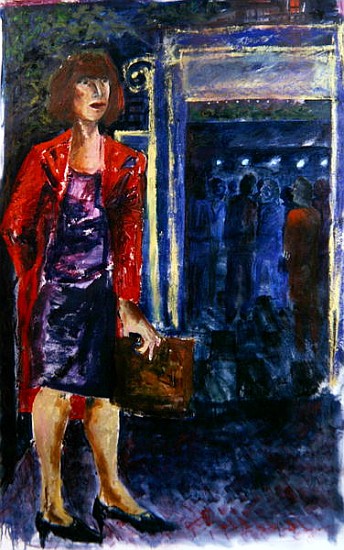 Waiting Woman, 2005 (oil on canvas)  von Hilary  Rosen
