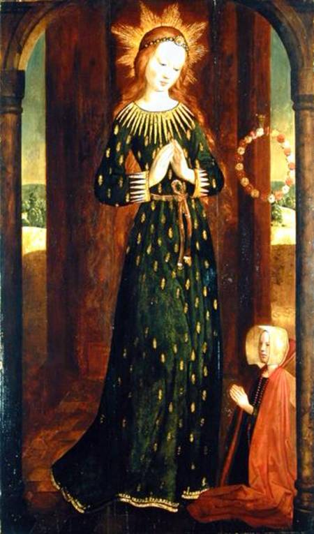 Virgin with the Ears of Corn von Hinrik Funhof