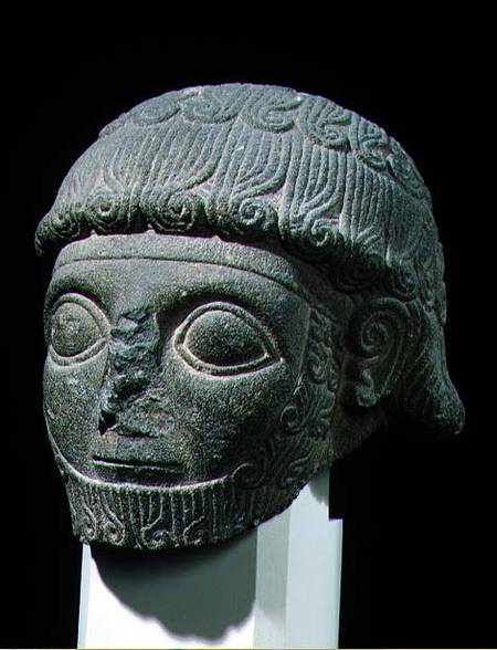 Head of a god, from Barak in Turkey von Hittite