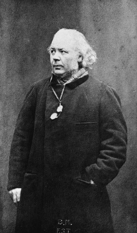 Honore Daumier / Foto E.Carjat von Honoré Daumier
