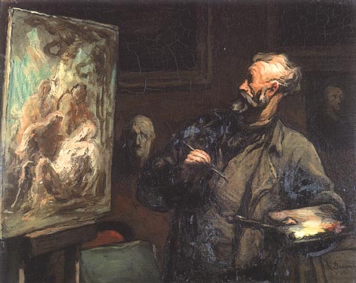 Der Maler von Honoré Daumier