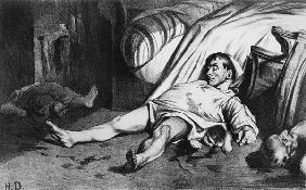 Daumier, Rue Transnonain, 15.4.1834 1834
