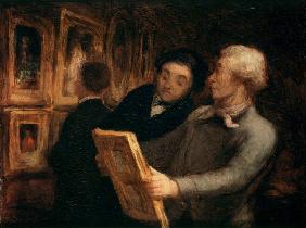 Daumier/Der Kunstliebhaber/Gemaelde