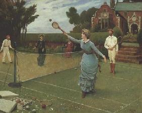 Tennis Players 1885