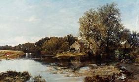 At Milton Mill, on the River Irvine 1855