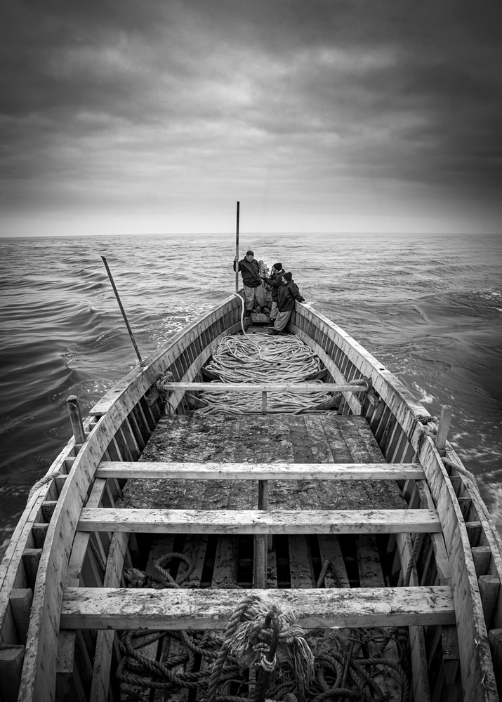 Fischer - Seile und Boote von Hosein.Riahi