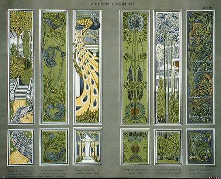 Door panel decorations von H.S. Rogerson