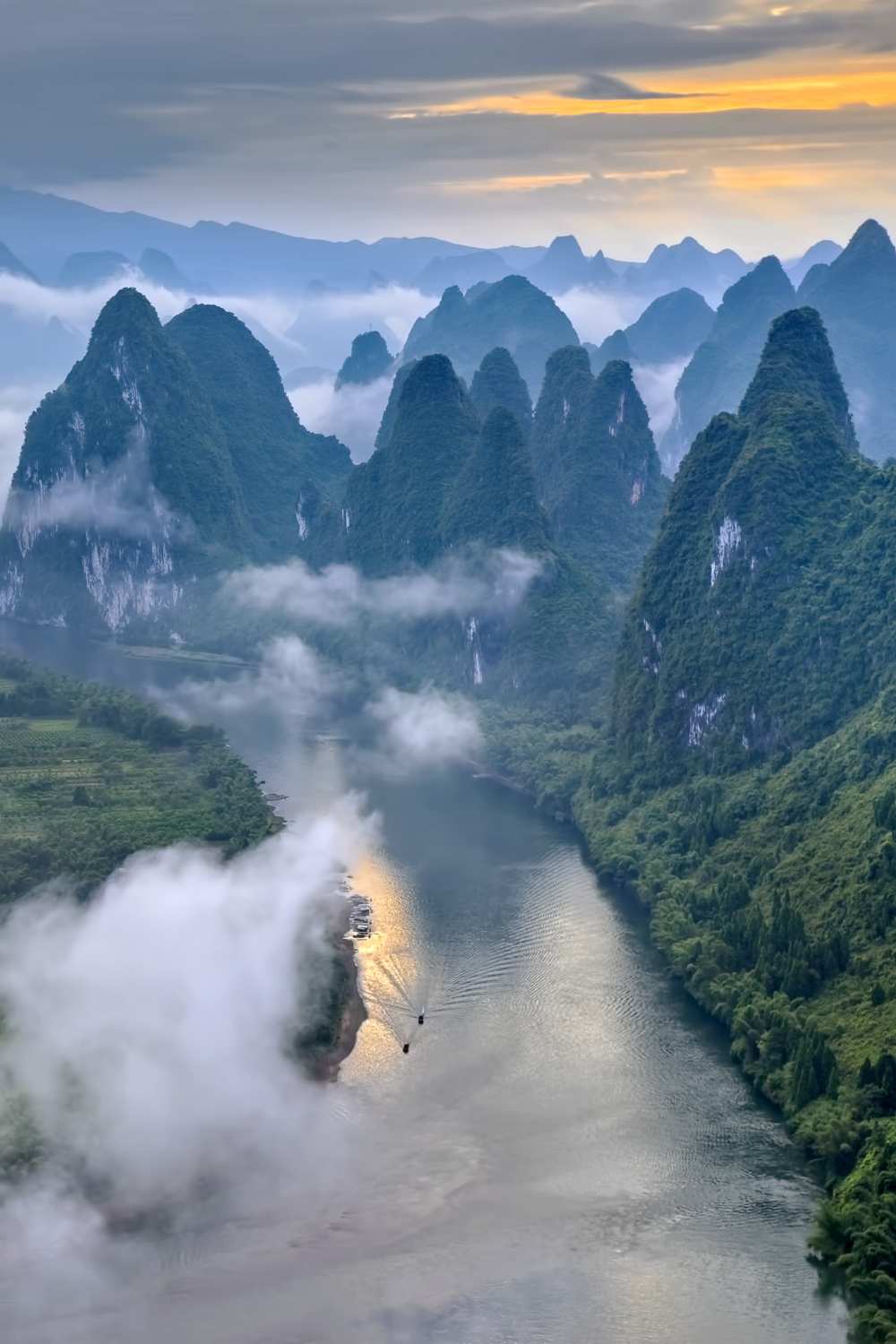 Li River von Hua Zhu