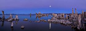 Mono Lake moon rise