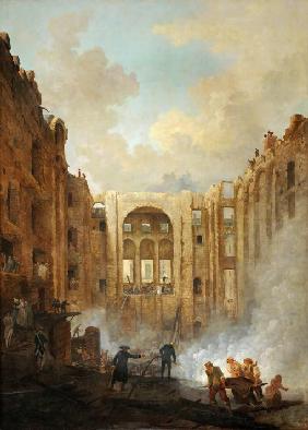 Feuer in der Oper des Palais Royal 1781 1781
