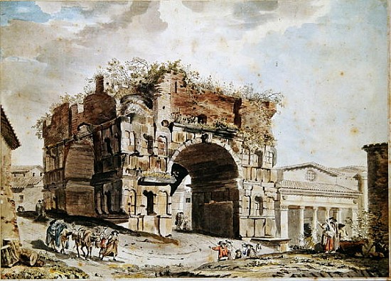 Roman Ruins von Hubert Robert