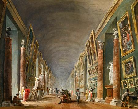 Die Grand Galerie des Louvre