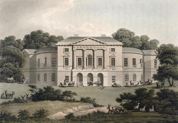 Lord Sidmouth's, in Richmond Park, from 'Fragments on the Theory and Practice of Landscape Gardening von Humphry Repton