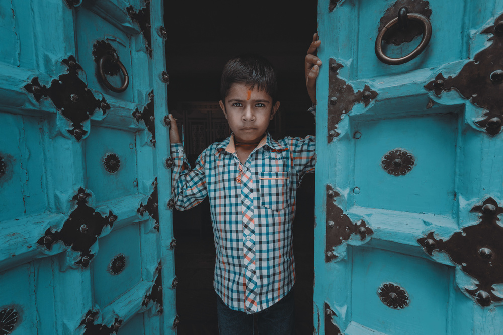 Ein Kind aus Jodhpur von HUSSAIN ALABDULLATIF