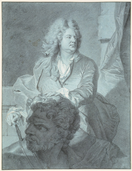 Portrait des Bildhauers Martin van den Bogaert, gen. Desjardins von Hyacinthe Rigaud