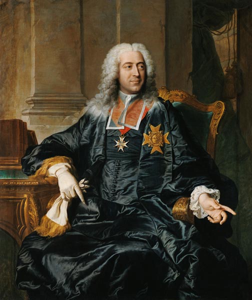 Marc-Pierre de Voyer-de-Paulmy  Graf von Argenson von Hyacinthe Rigaud