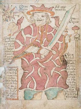 Odin, from 'Melsted's Edda'  & 18th