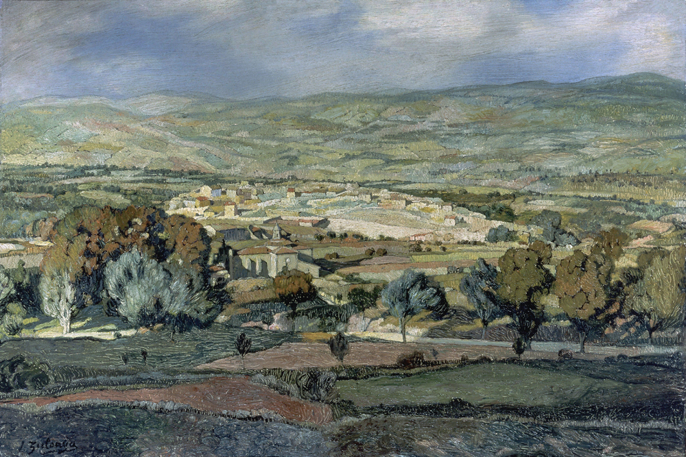 Landscape in Alhama von Ignazio Zuloaga