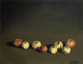 Still Life with Eight Apples 2015-04-27