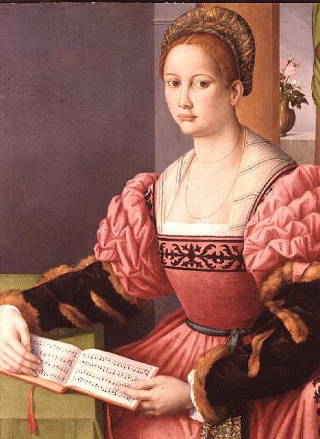 Portrait of a Lady von Il Bacchiacca