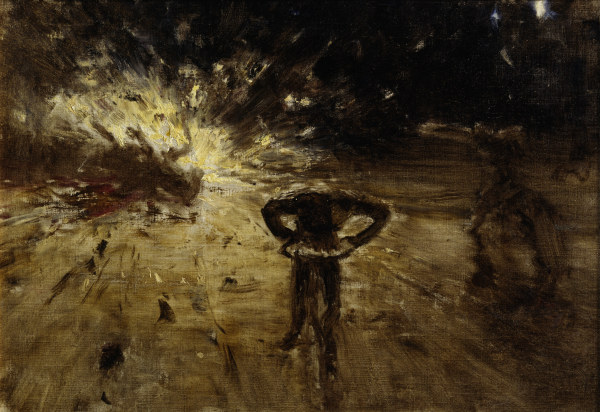 Attentat auf W. von Plehwe 1904 / Repin von Ilja Jefimowitsch Repin