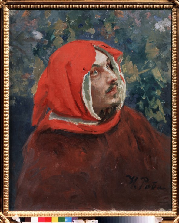 Dante Alighieri (1265-1321) von Ilja Jefimowitsch Repin