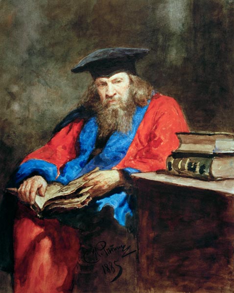 D.I.Mendelejew von Ilja Jefimowitsch Repin