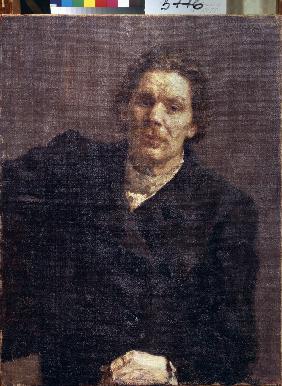 Porträt des Schriftstellers Maxim Gorki (1868-1939) 1899