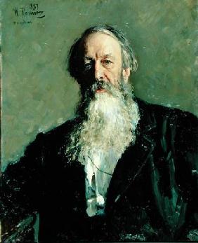 Portrait of Vladimir Stasov (1824-1906) 1883