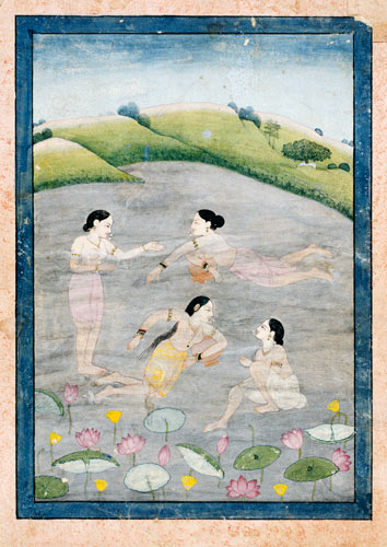 The Wives Of Raga Hindola Swimming In A Artist Christies Artist Als 