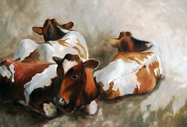 Kühe von Ingeborg Kuhn