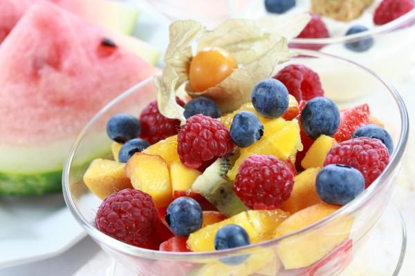 Summer refreshment - fruit salad von Ingrid Balabanova