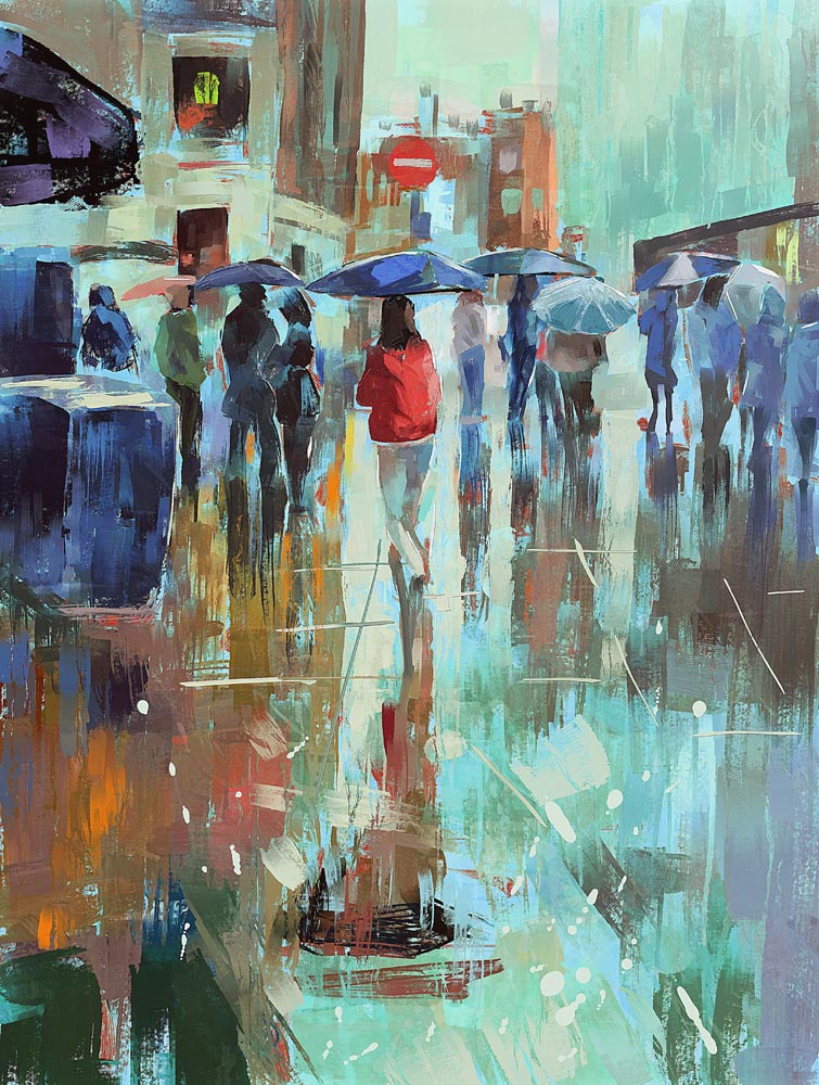 rainy afternoon von Georg Ireland