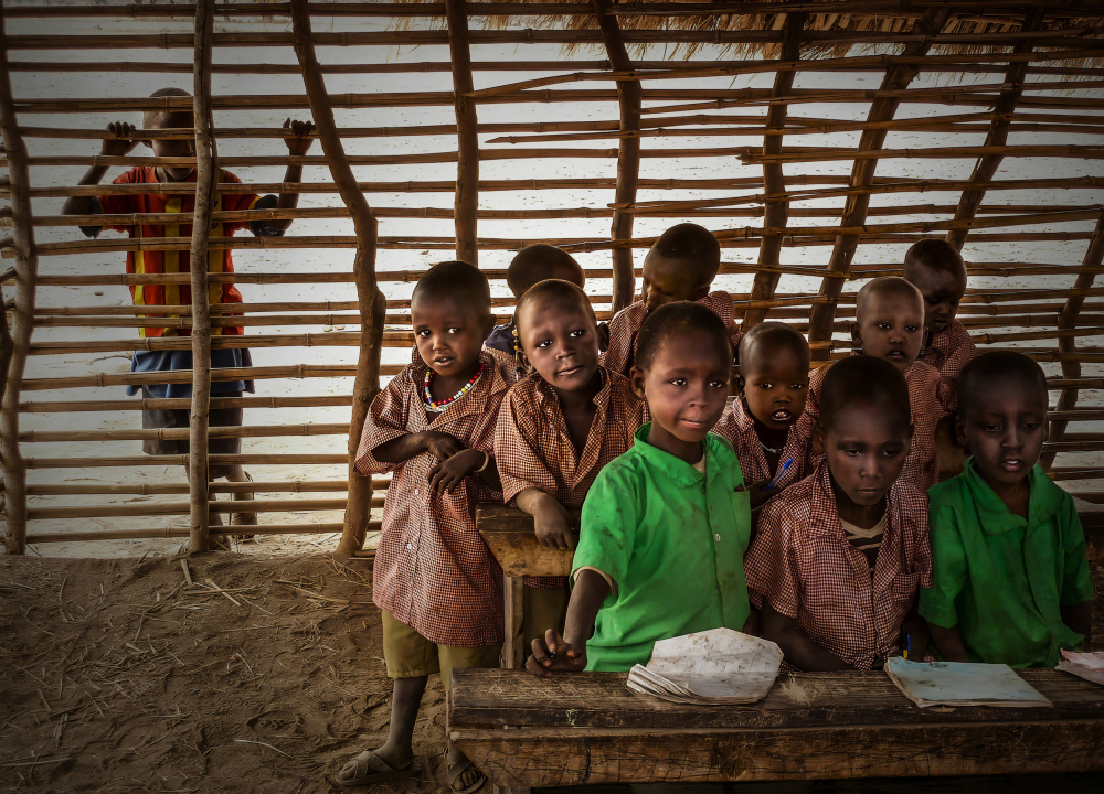 Massai-Kinderschule von Irene Perovich