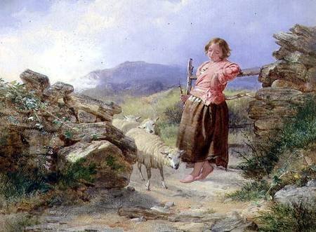 The Little Shepherdess von Isaac Henzell