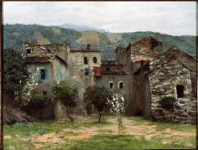 In der Nähe von Bordighera. Im Norden Italiens 1890