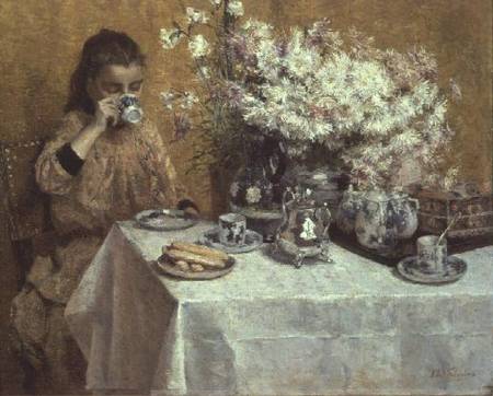 Afternoon Tea von Isidor Verheyden