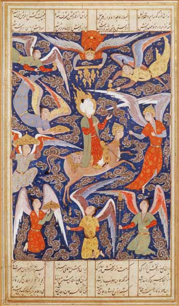 The Ascension of the Prophet Mohammed, Persian von Islamic School