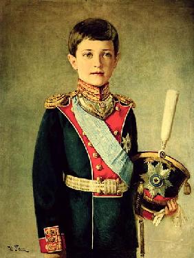 Portrait of Tsarevitch Alexei Nikolaevich;