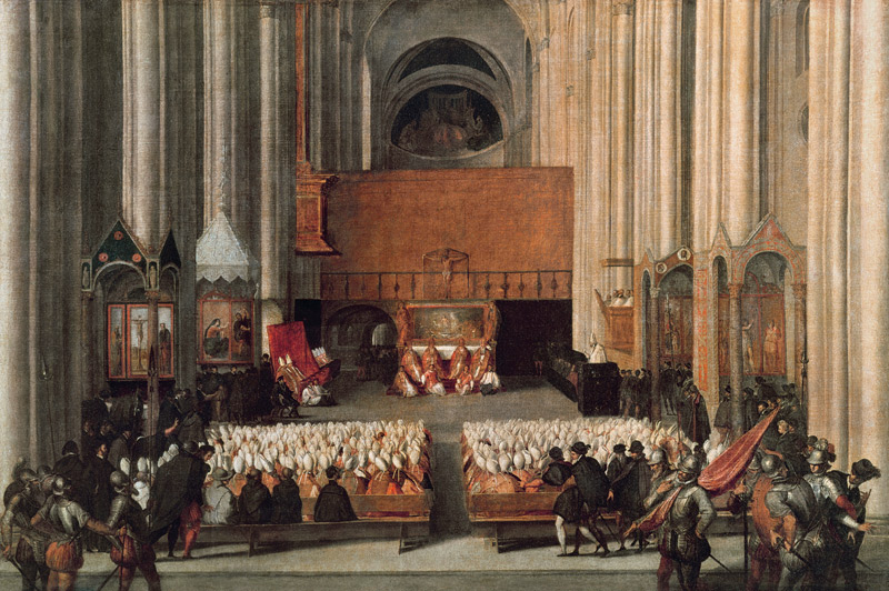 The Council of Trent von Scuola pittorica italiana